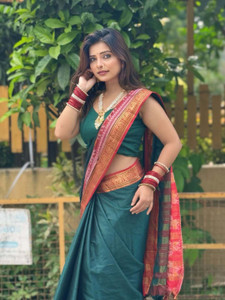 SuperLaxmi Woven Narayanpet Cotton Silk Saree