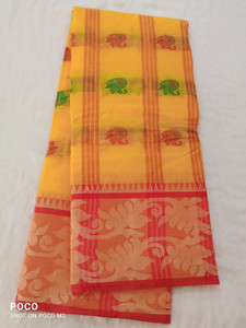 Parbati fashion Printed Tant Pure Cotton Saree