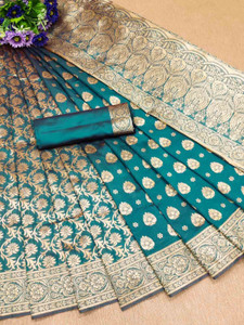 Laksh Woven Banarasi Art Silk Saree