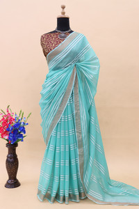 JAYRAJ Woven Kanjivaram Jacquard, Pure Silk Saree