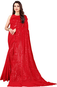 b bella creation Self Design Bollywood Georgette Saree
