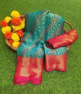 Ghan Sals Ombre, Dyed Bollywood Lycra Blend Saree