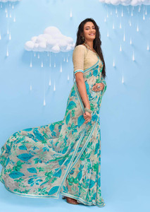 Laxmipati sarees Printed Daily Wear Georgette Saree
