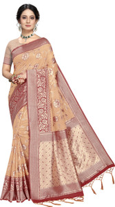 RekhaManiyar Printed Bollywood Cotton Linen Saree