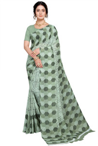 Kanooda Prints Printed Daily Wear Georgette Saree