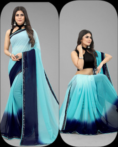 SEASON FAB Self Design, Applique, Blocked Printed, Checkered Banarasi Jacquard, Art Silk Saree
