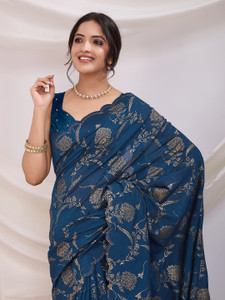 Tasrika Embellished Bollywood Tussar Silk Saree