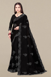 radheshyam Enterprise Embellished Bollywood Chiffon Saree