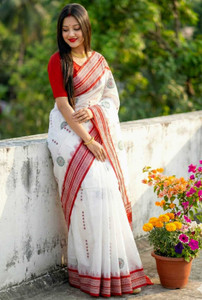 KALAYNI NX Printed Sambalpuri Pure Cotton Saree