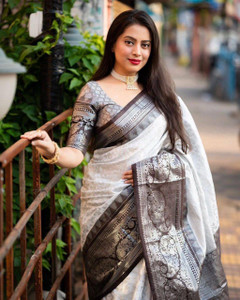 erika Woven Kanjivaram Pure Silk, Jacquard Saree