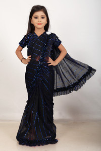 Mishri Fashion Fab Embellished Bollywood Supernet Saree