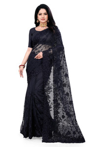 DEVKISONDESIGNER Self Design Bollywood Net Saree