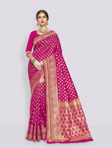 Sariya Woven Banarasi Silk Blend Saree