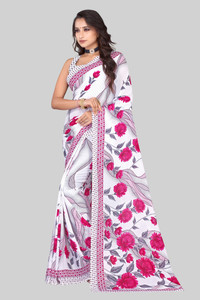 Leelavati Floral Print, Printed Bollywood Georgette Saree