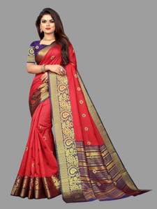 THESIYA FAB Printed Bollywood Georgette, Silk Blend Saree