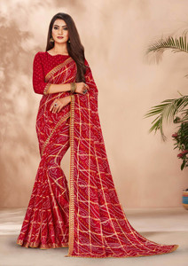 Laxmipati sarees Printed Daily Wear Chiffon Saree