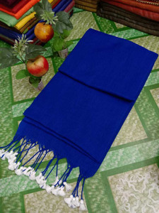 Parbati fashion Solid/Plain Tant Pure Cotton Saree