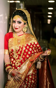 Sijileen Woven, Self Design, Embellished Banarasi Satin, Silk Blend Saree