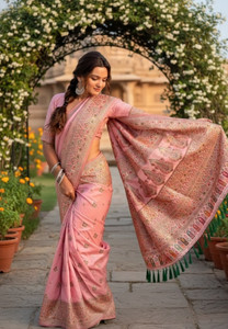 ROOP LAVANYA Woven Kanjivaram Pure Silk Saree