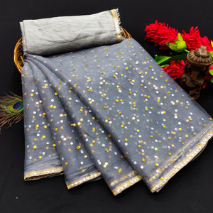 CHITRA FASHION Printed Bollywood Net Saree
