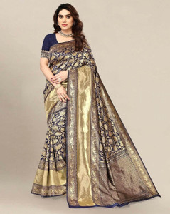 kevami fashion Self Design Banarasi Art Silk Saree
