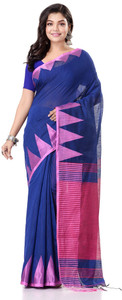 TANTLOOM Self Design Handloom Handloom Pure Cotton Saree