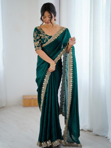 signagraph Embroidered Daily Wear Chiffon Saree