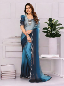 Moda Rapido Self Design Bollywood Pure Silk Saree