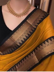 Fashion Club Collection Woven Maheshwari Cotton Silk Saree