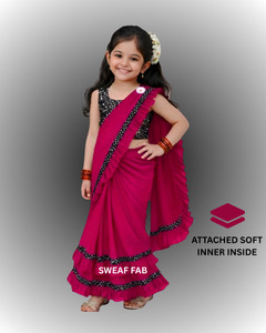 Aditya Impex Embellished Bollywood Lycra Saree