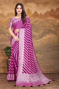 NARAYAN Woven Kanjivaram Polyester Saree