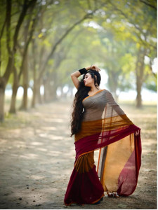 SP Boutique Woven Handloom Cotton Silk Saree