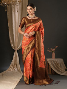 Divastri Woven Banarasi Georgette Saree
