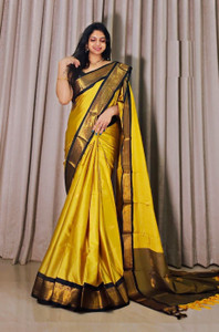 NST5 Woven Maheshwari Cotton Silk Saree