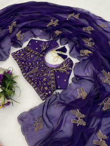 K 3 TRENDS - GRACE. HERITAGE. YOU. Embroidered Bollywood Jimmy Jimmy Saree