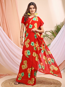 Leelavati Printed Daily Wear Chiffon Saree