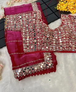 jashvicreation Embroidered Bollywood Georgette Saree