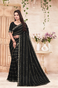 hesika Embroidered Daily Wear Net Saree
