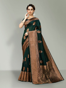 sagarika Woven Bollywood Silk Blend Saree