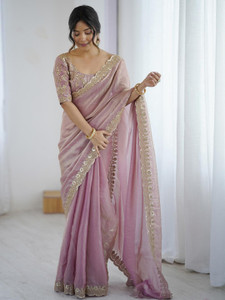 signagraph Embroidered Daily Wear Chiffon Saree