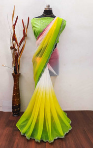edina fashion Embellished Arani Pattu Art Silk Saree
