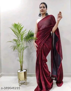 Vraggi Embellished Bollywood Silk Blend Saree