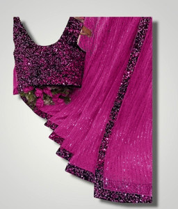 PATTARI Embroidered Bollywood Supernet Saree
