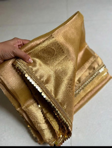 Banaras silk palace Woven Kanjivaram Tissue Saree