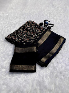 MAARUTII FASHION Floral Print, Woven Daily Wear Georgette Saree