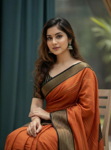 Lincy Checkered Bollywood Chiffon, Georgette Saree