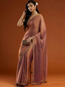 HouseOfCommon Woven Kanjivaram Pure Silk, Chiffon Saree