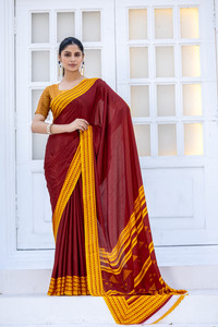 Leelavati Printed Daily Wear Crepe Saree