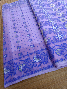 KhayaFashion Woven Tant Pure Cotton Saree