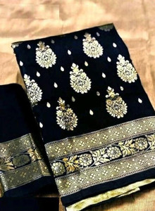 signagraph Woven, Temple Border Kanjivaram Dupion Silk, Pure Silk Saree